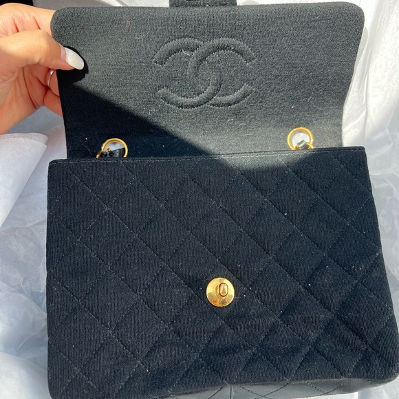 Chanel Matelassé and Leather Mini Flap - Picture 5 of 8